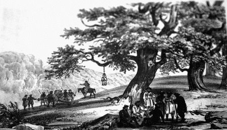 A meeting under a tree