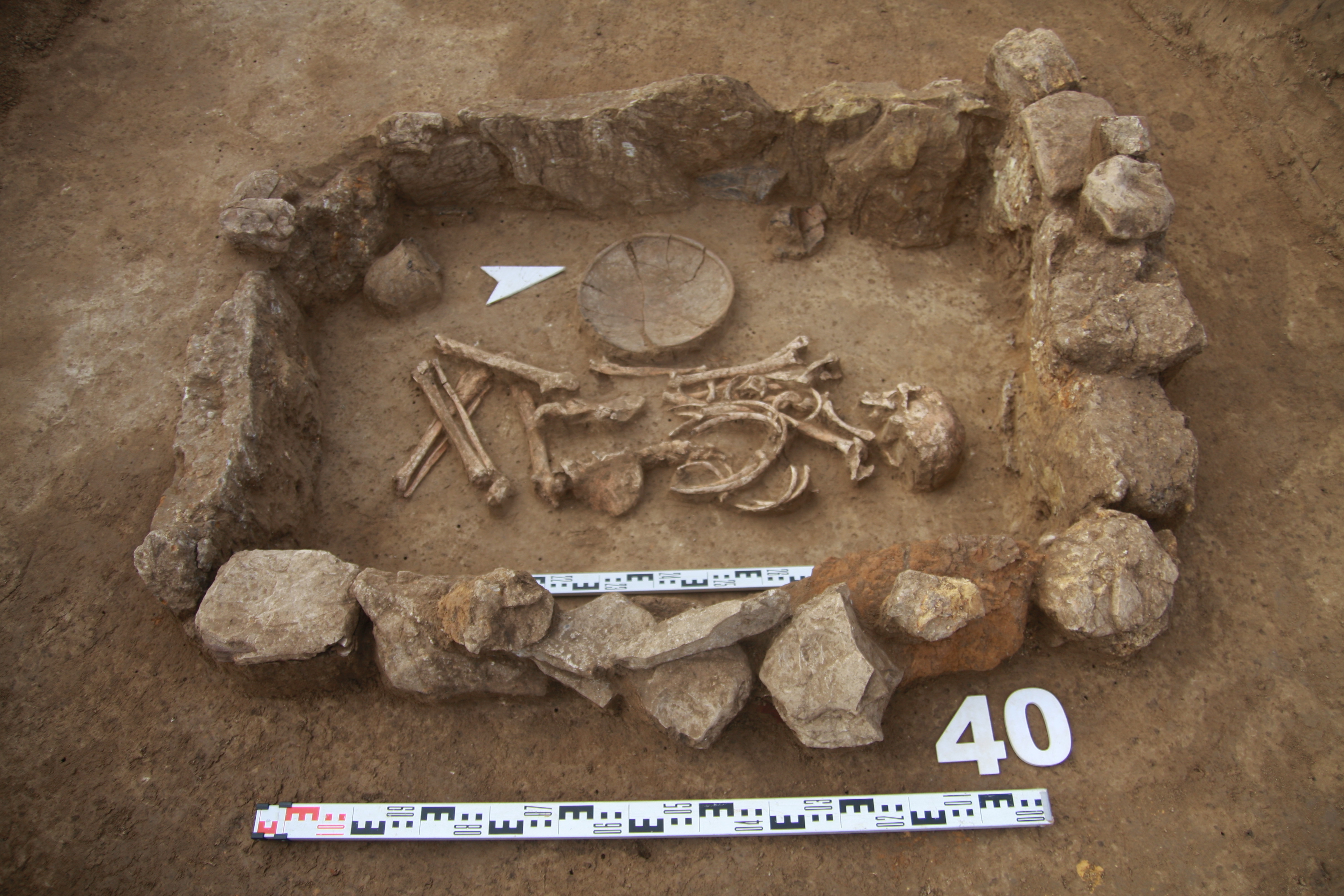 Grave from maykop culture