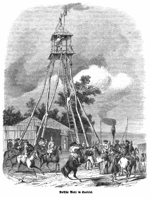 Russian outpost in Circassia